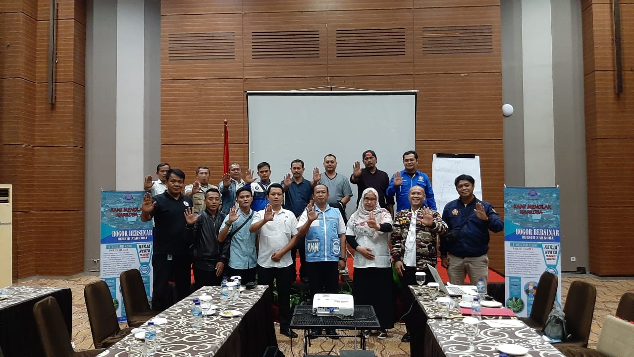 Demi Wujudkan Bogor Bersih Narkoba, BNN Kabupaten Bogor beri penguatan 20 Desa Wilayah Kabupaten Bogor Demi Wujudkan Bogor Bersih Narkoba, BNN Kabupaten Bogor beri penguatan 20 Desa Wilayah Kabupaten Bogor