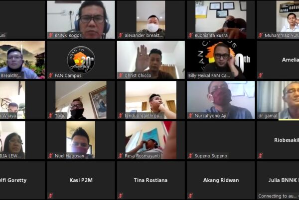 Bahas Pencegahan Pandemi Covid 19; BNN Kabupaten Bogor Lakukan Dialog Interaktif bersama Komponen Masyarakat