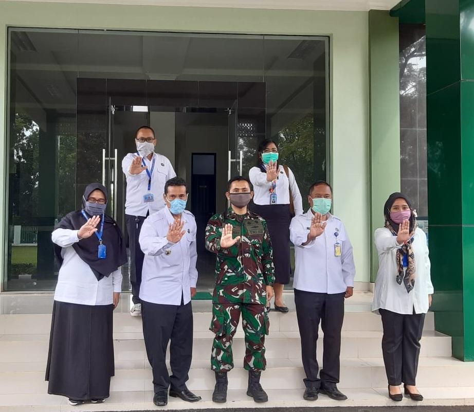 Kepala BNN Kabupaten Bogor Kunjungi Dandim 0621