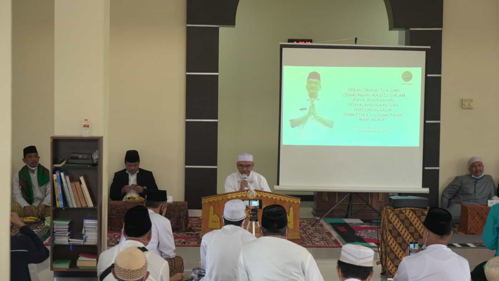Sebanyak 19 Masjid dan 39 Mushola Mendapat Penyuluhan dari Kepala BNNK Bogor