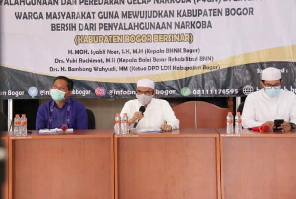 BNN Kabupaten Bogor sampaikan Bahaya Narkoba Kepada Para Ustad LDII