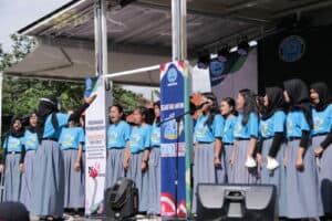Puncak Perayaan HUT BNN Ke-20 BNNK Bogor Melaksanakan kegiatan Pencanangan Zona Integritas, Pagelaran Seni budaya serta talkshow dan Donor Darah di Lingkungan BNNK Bogor