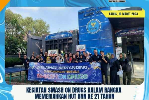 SMASH ON DRUGS DALAM RANGKA HUT BNN KE 21 TAHUN