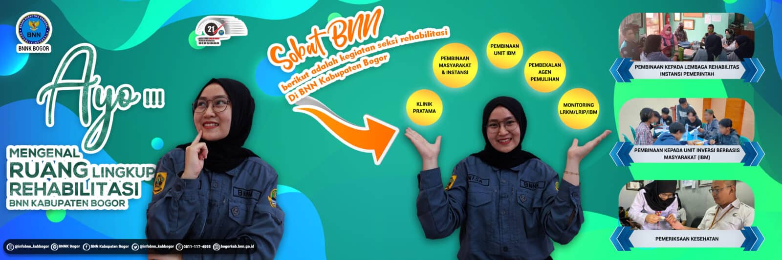 MENGENAL RUANG LINGKUP REHABILITAS BNN KABUPATEN BOGOR