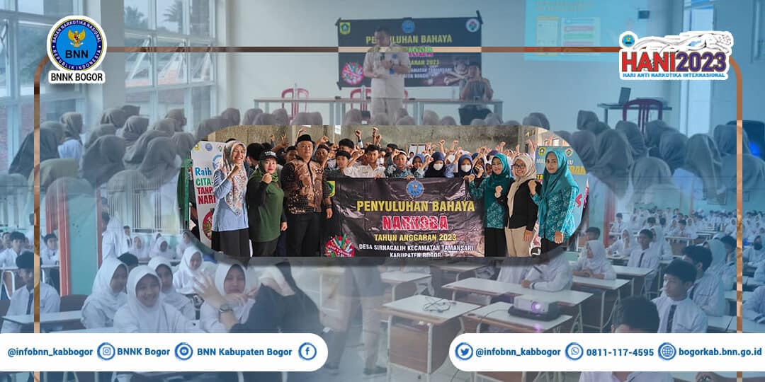 Sosialisasi Bahaya Penyalahgunaan Narkoba kepada Pelajar wilayah Desa Sirnagalih Kecamatan Tamansari