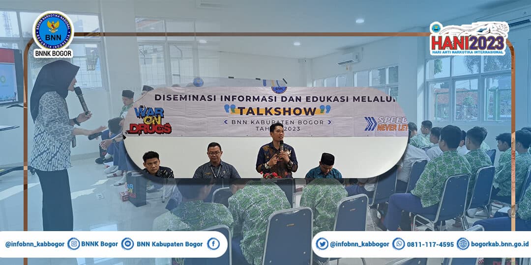 BNNK Bogor Melaksanakan Kegiatan Sosialisasi P4GN di Lingkungan Pelajar SMP Al-Azhar Syifa Budi