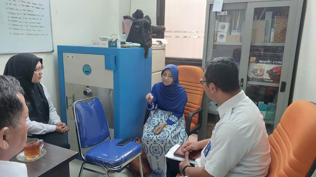 BNNK Bogor Menerima Kunjungan dari BRIN (Badan Riset dan Inovasi Nasional) dalam rangka Wawancara Pengukuran Prevalensi Penyalahgunaan Narkoba Tahun 2023