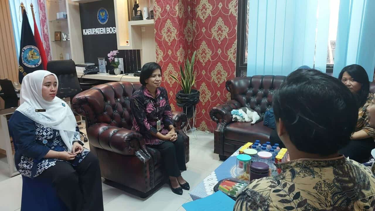 Kepala BNNK Bogor Menerima Kunjungan dari Tim Direktorat Hukum BNN RI dalam Rangka Pengisian Kuisioner Perubahan UU Narkotika