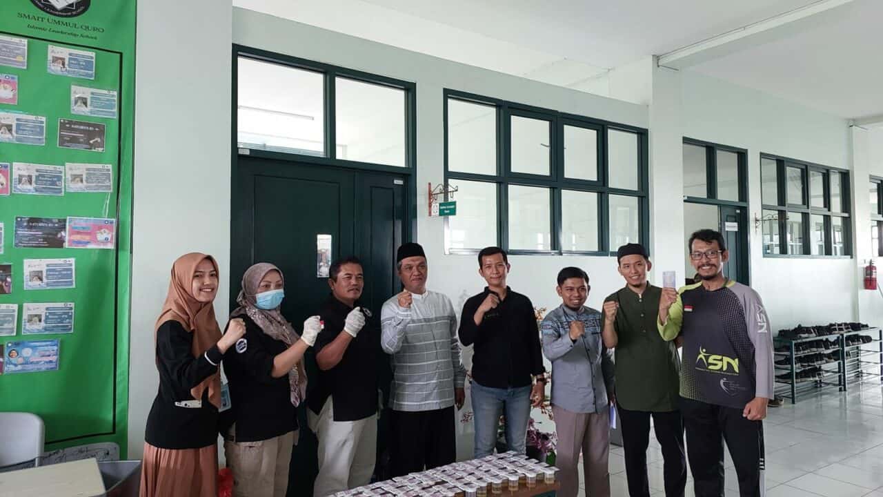BNNK Bogor Sosialisasi Bahaya Narkoba di Yayasan Umul Quro, Bogor