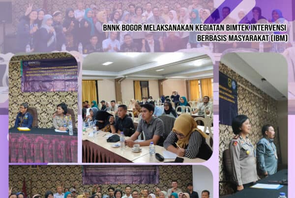 BNNK Bogor Sukses Melaksanakan Kegiatan Bimbingan Teknis Intervensi Berbasis Masyarakat (IBM)