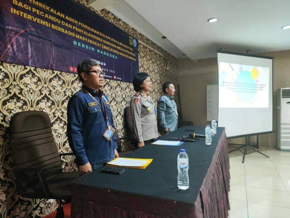 BNNK Bogor Sukses Melaksanakan Kegiatan Bimbingan Teknis Intervensi Berbasis Masyarakat (IBM)