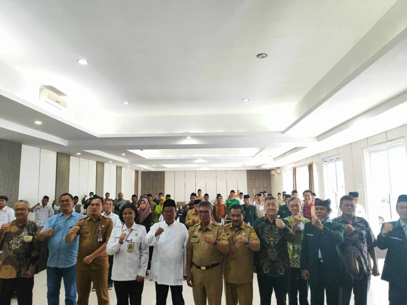 Kepala BNNK Bogor Bersama Jajaran Laporkan Pencapaian Program P4GN dan Kendala di Tahun 2023 kepada Pj Bupati (Copy)