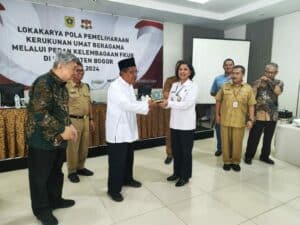 Kepala BNNK Bogor Bersama Jajaran Laporkan Pencapaian Program P4GN dan Kendala di Tahun 2023 kepada Pj Bupati (Copy)